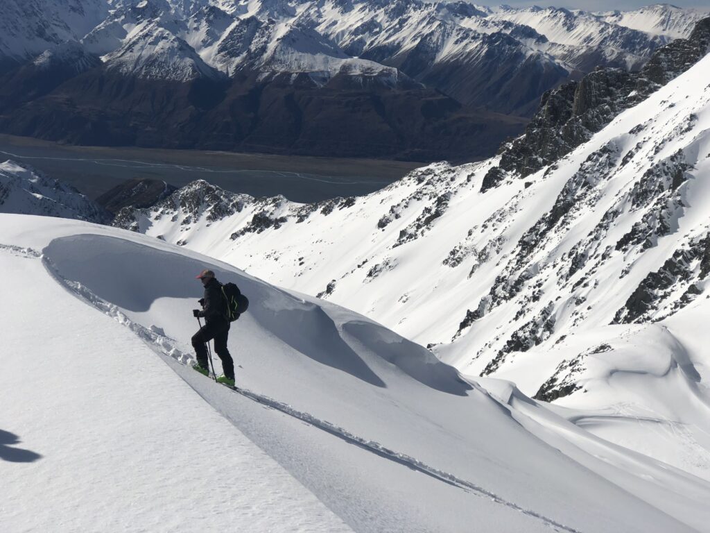 Ski Touring in New Zelaand, Mt Cook , Wanaka